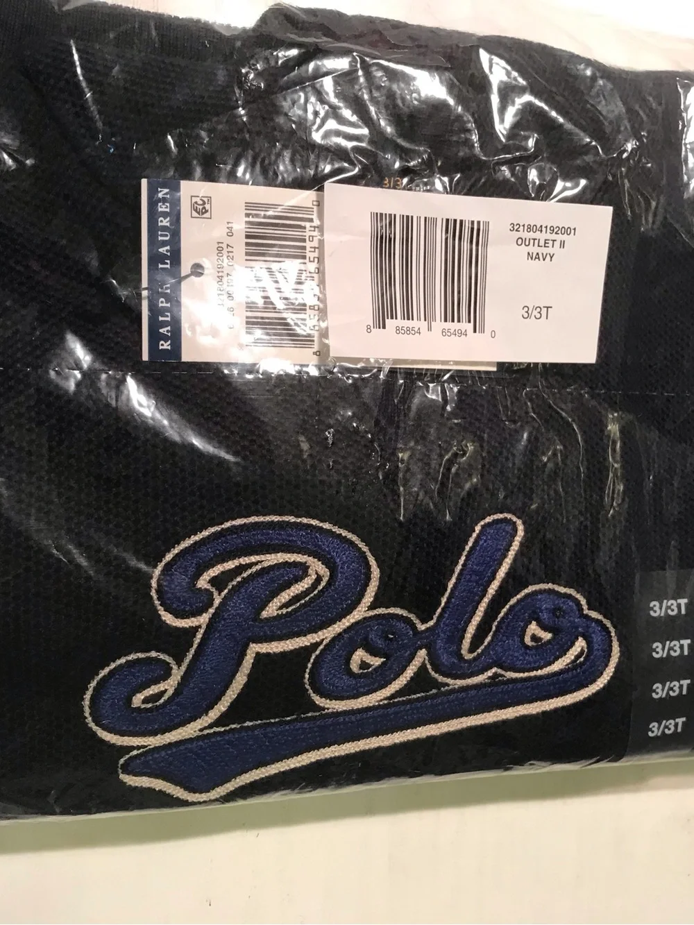 Polo Ralph Lauren navy hooded